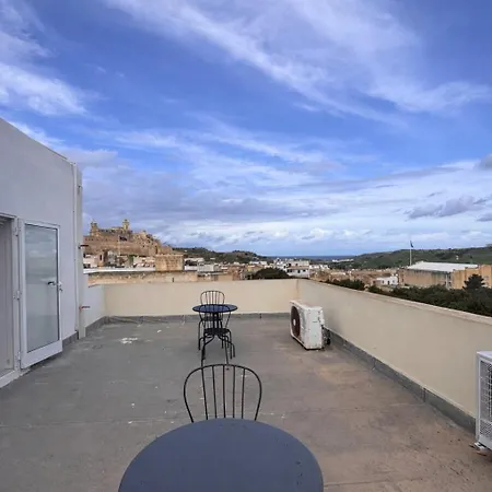 Heart Of Studio, Big Terrace With Citadel View And Gozo Panorama