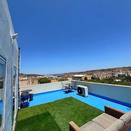 Heart Of Studio, Big Terrace With Citadel View And Gozo Panorama
